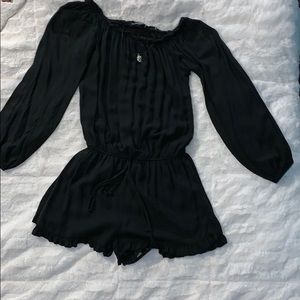 Brandy Melville black off-shoulder romper